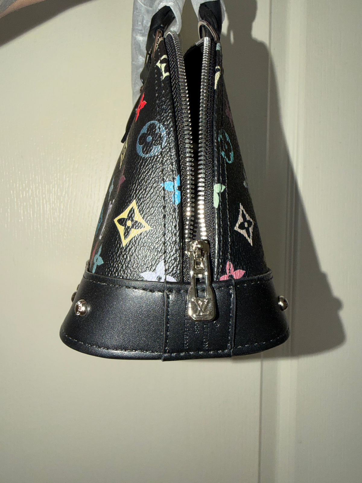 Multi color lv bag